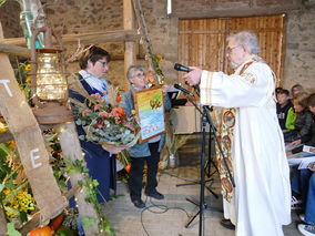 Ökumenischer Familiengottesdienst zum Erntedankfest (© Karl-Franz Thiede)
